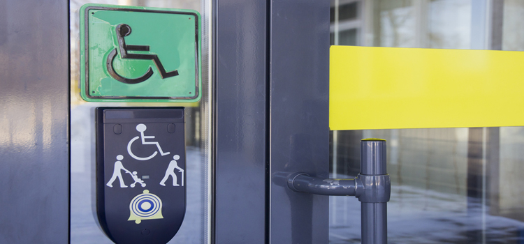 automatic handicap door opener in Temple City